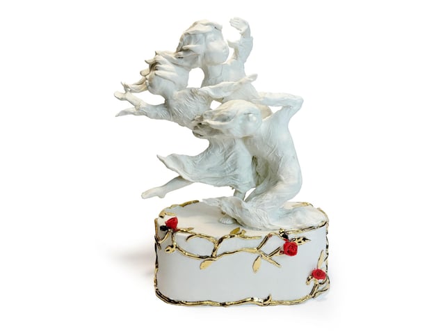 Sculpture at Beaulieu - Jemma Gowland - Three Princesses Blue Mountain