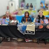 HSDC students selling their wares at the Portsmouth Light Festival Art Market.
