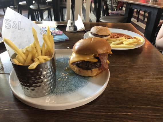 The Slug and Lettuce burger