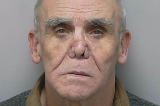 Brian Keating jailed. Pic Hants police