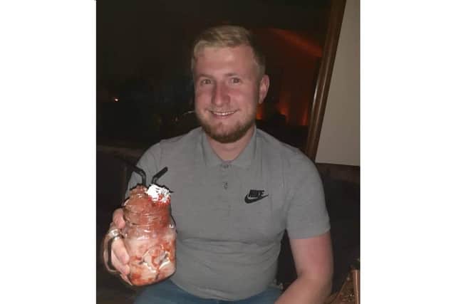 Jack Bristow, 23, passed away after a falling tree landed on a white Mercedes. It was felled by Storm Eunice.