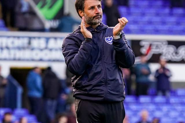Danny Cowley at Ipswich on Saturday