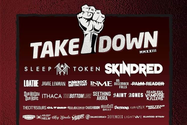 Takedown Festival 2023 lineup