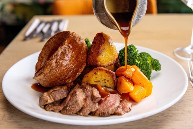 Why not tuck into a delicious Sunday Roast this weekend?