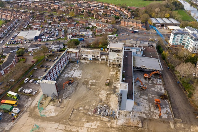 The News Centre site from the air. Picture: Marcin Jedrysiak