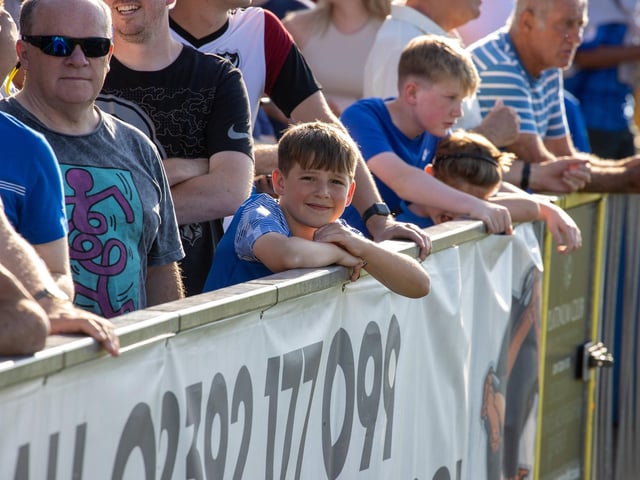 Pompey fans make annual pre-season trip to Westleigh Park
