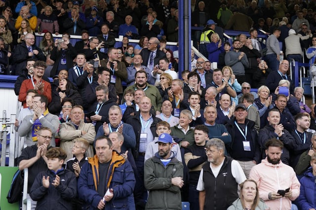 The weather didn't stop fans enjoying their latest Fratton Park outing.