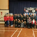 Volunteers, students and supporters from the Heart of Hayling Boxing Academy at the Hayling Community Centre on Friday, February 3.