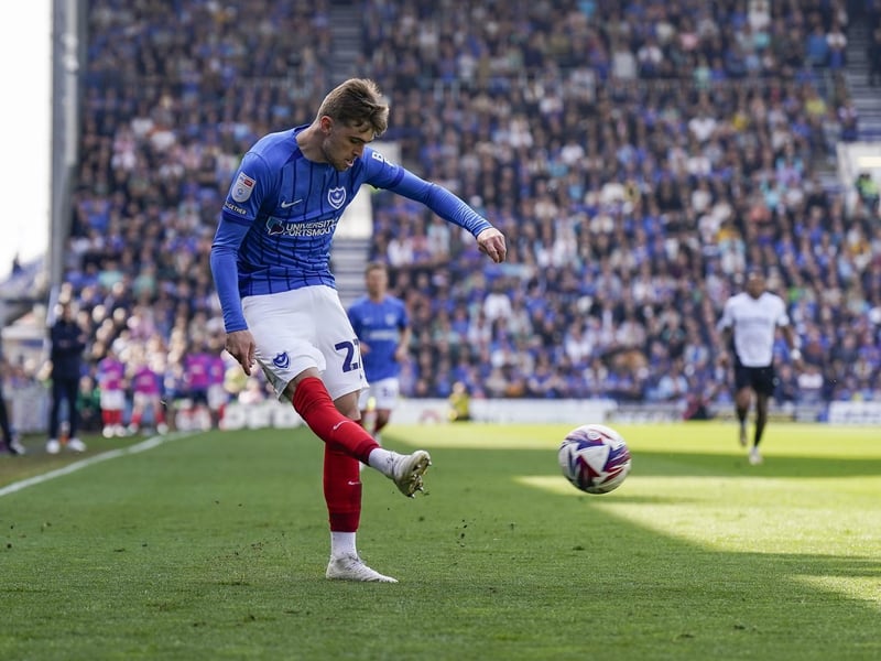(32 games, 1 goal) Comfortably Swanson’s best season yet for the Blues as he took advantage of Jordan Williams’ ongoing injury frustration. Hampered by a heel issue on occasions, but the right-back still amassed more appearances than any of his previous two Fratton Park campaigns. Enjoyed some outstanding games, but there have also been poor outings such as Stoke away and Derby at home, demonstrating his erratic nature. Nonetheless, he’s clearly a talented lad and very capable Championship performer.