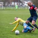 Paulsgrove's Aaron Fennemore, right, will try and 'squeeze' one more season in before retiring. Picture: Duncan Shepherd