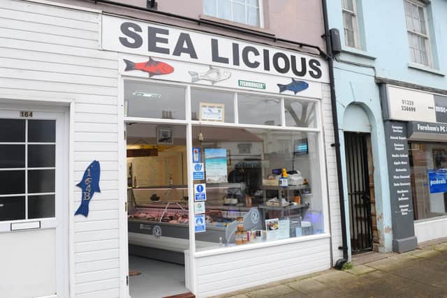 Sea-licious in West Street, Fareham. Picture: Sarah Standing (041220-9560)