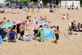 A heat alert has been issued for Portsmouth and the south east of England. Picture: Sarah Standing (300724-2745)