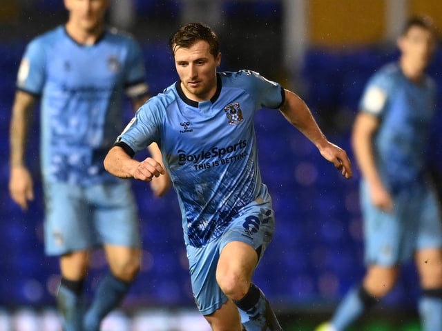 The sort of forward-thinking midfielder who would've ticked boxes, but stayed put at Coventry and has been rewarded with 33 games for the Championship side.
