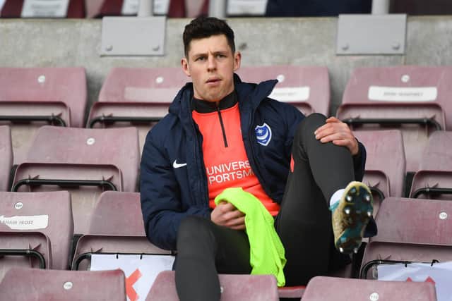 James Bolton returned to Pompey's squad to be named on the bench at Northampton - now he's ready to start. Picture: Dennis Goodwin/ProSportsImages