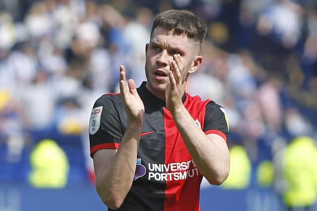 George Hirst was one of 14 players to depart Pompey this summer.