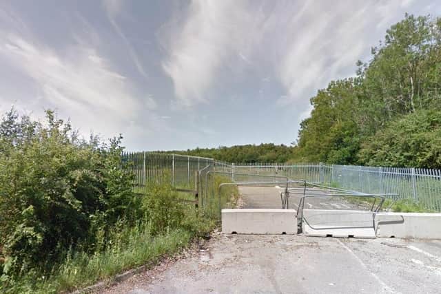 The field where 120 homes could be built off Hulbert Road, running between Bedhampton, Leigh Park and Waterlooville. Picture: Google