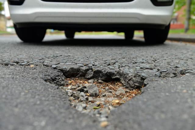 Potholes are a perpetual blight on Hampshire's roads. Picture: Frank Reid