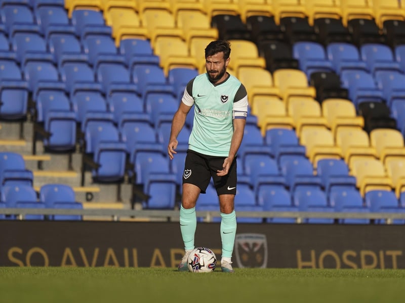 Produced the best deliveries in the box of any Pompey player on the pitch and, unsurprisingly conjured up the cross for the leveller headed home by Kusini Yengi. A class act when in the team and picked up where he finished last season.
