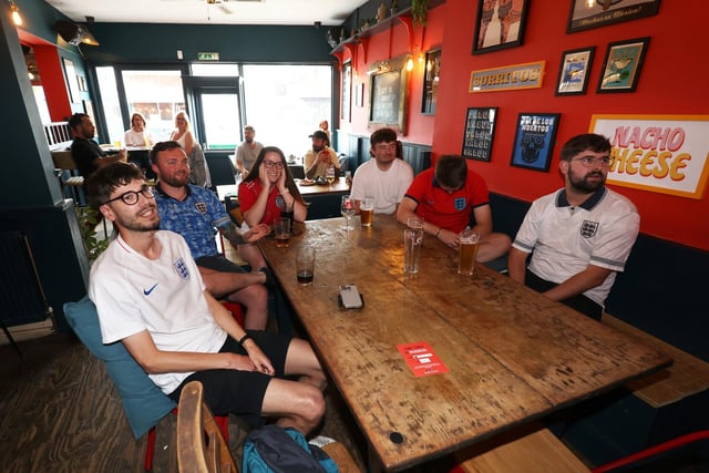 It was a head in hands night for many England fans until the turnaround. Picture: Sam Stephenson.