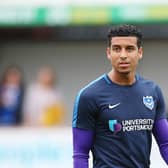 Louis Dennis is bidding for promotion with Bromley. He made eight appearances for Pompey. Picture: Joe Pepler