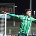 Makenzie Kirk scored for Northern Ireland Under-21s against Malta last week. Picture: Desmond Loughery Pacemaker press