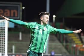 Makenzie Kirk scored for Northern Ireland Under-21s against Malta last week. Picture: Desmond Loughery Pacemaker press