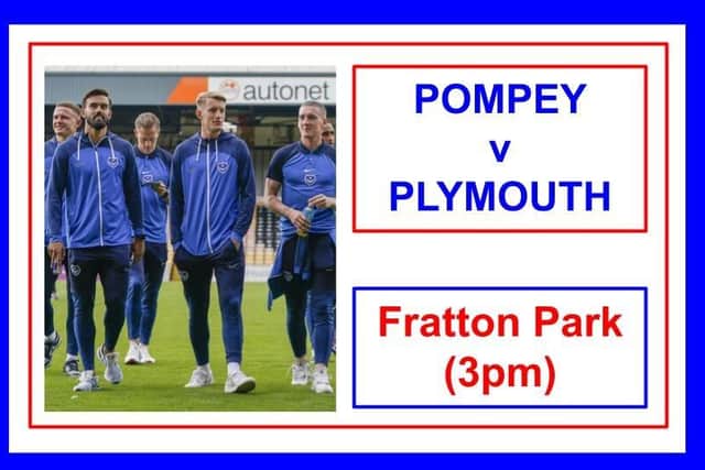 Pompey play host to Plymouth today in League One