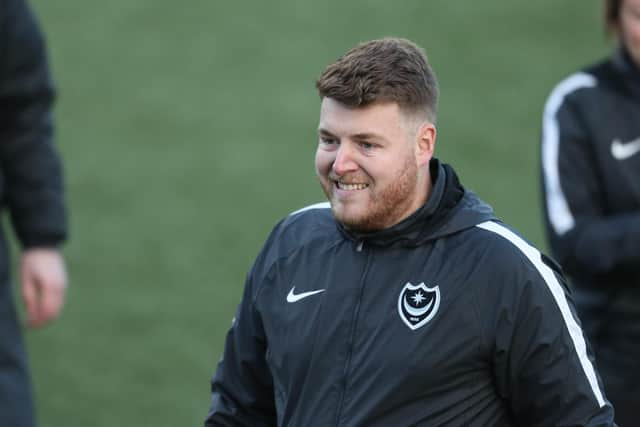 Pompey Women manager Jay Sadler has sung the praises of Evie Gane after the defender returned to football following mental health issues. Picture: Dave Haines