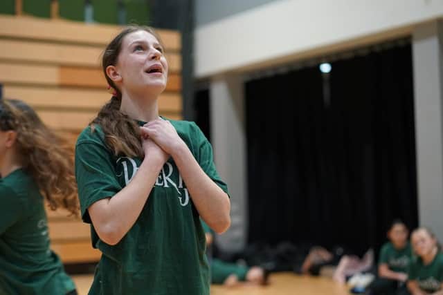 Rehearsals underway for Peter Pan Jr, which is taking place at the Theatre Royal on 11 and 12 April.