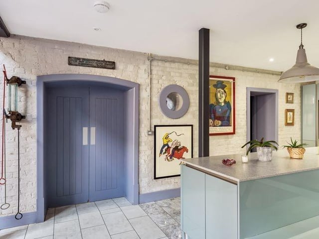 This two-bedroom detached house, situated in a Grade II listed building, is on the market at a guide price of £1,250,000. It is listed by Taylor Hill & Bond, Titchfield.