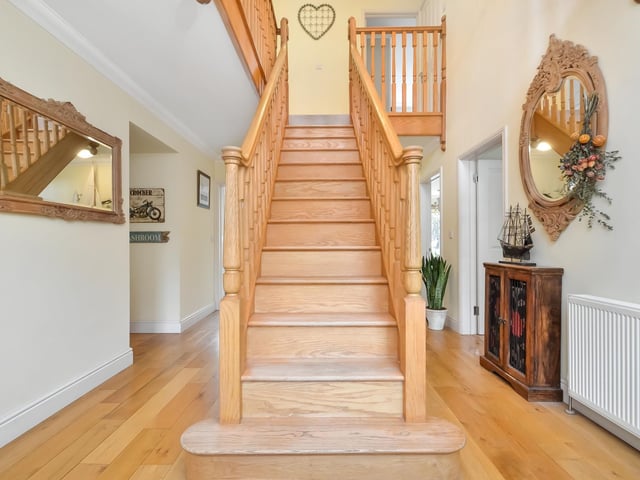 Wisteria House, a four bedroom detached home, is on sale for £775,000. It is listed by Fine and Country.