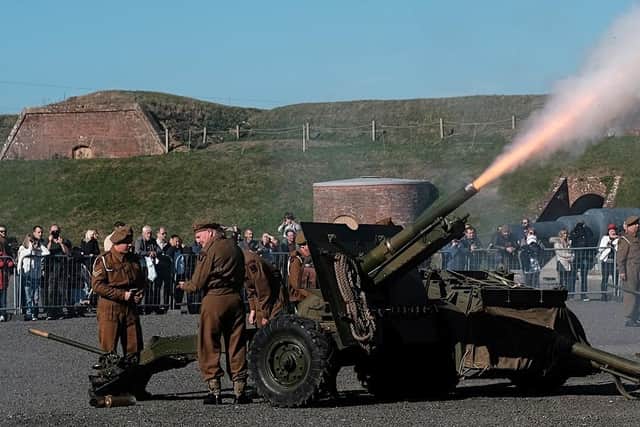 There will be a 21-gun salute at Fort Nelson to celebrate the coronation