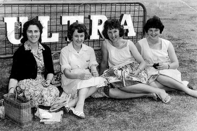 Ultra Television factory girls.Sent in by Mrs Brenda Upton of Fareham, we see girls from the Ultra Television factory in Gosport in the 1960's.