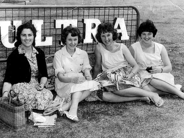 Ultra Television factory girls.Sent in by Mrs Brenda Upton of Fareham, we see girls from the Ultra Television factory in Gosport in the 1960's.