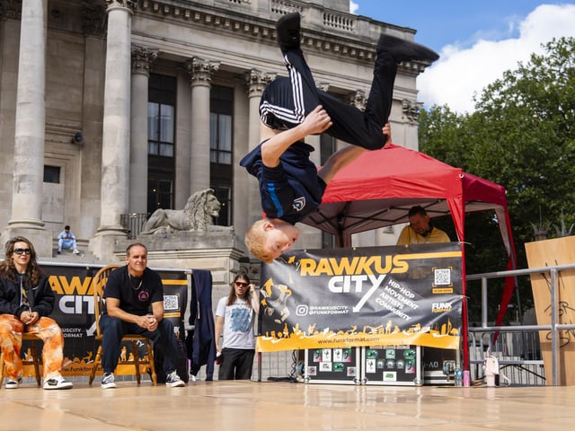 Funk Format Hip Hop Festival at Guildhall in Portsmouth.