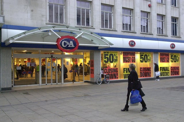 A few of you pined for a bargain in C&A, which had been a staple in Portsmouth's city centre for decades. It was the city's first big shop re-opened after the Second World War.