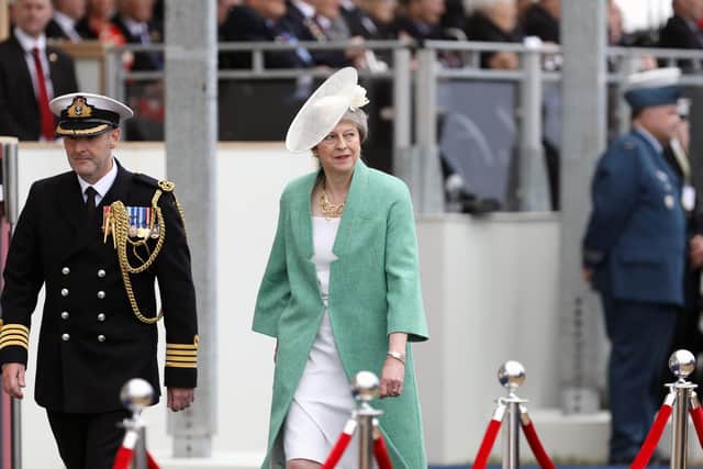 Prime minister Theresa May on Southsea Common
Picture: Chris Moorhouse (050619-35)