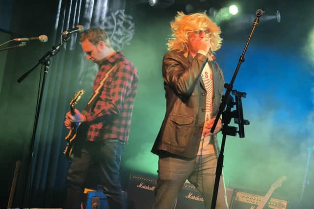 A be-wigged Smells Like Animal Nitrate combine Nirvana with Suede