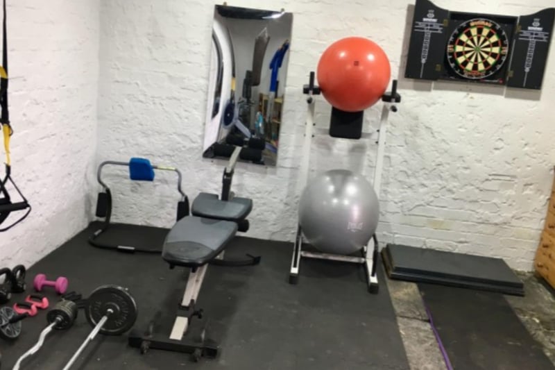 The cottage has a gym if you have any energy left after a day out on the island.