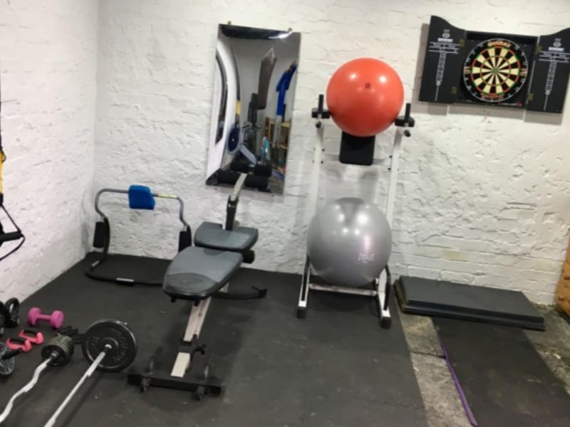 The cottage has a gym if you have any energy left after a day out on the island.