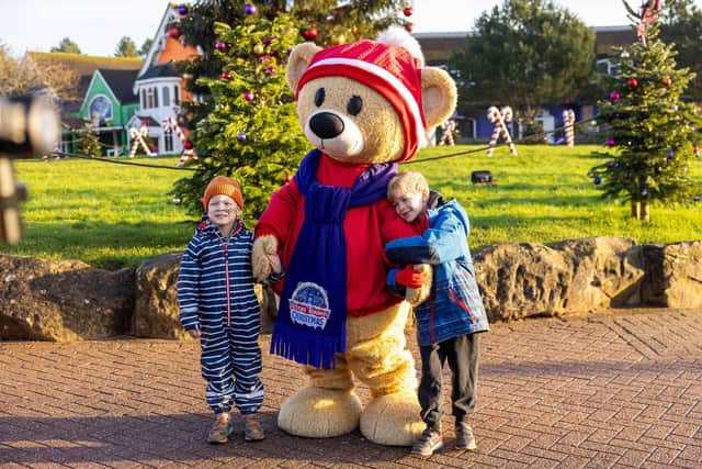 Alton Towers Resort and Rays of Sunshine bring festive fun to over 50 seriously ill children.