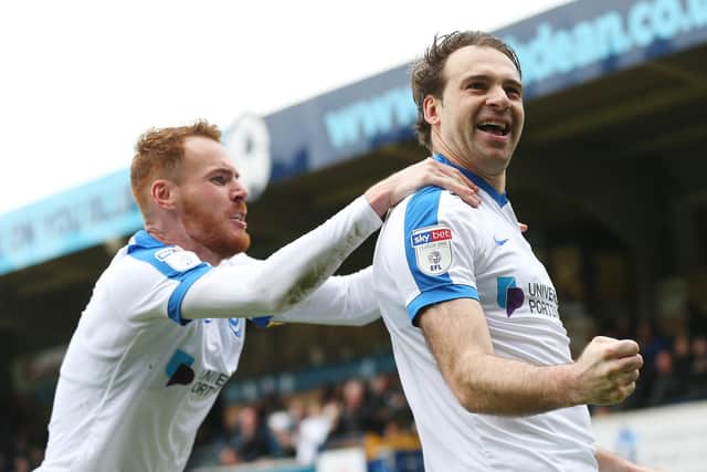 Brett Pitman believes he can offer goals to his next footballing destination following his Pompey release. Picture: Joe Pepler