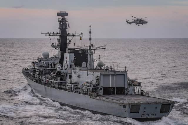 HMS Argyll. Picture: LPhot Dean Nixon