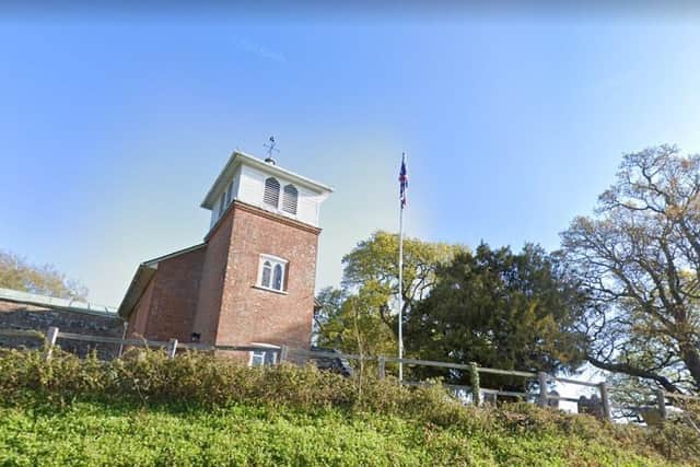 St Peter’s Church in Bramshaw in the New Forest. Pic Google