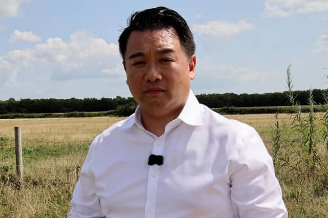 Alan Mak MP at the Southleigh site