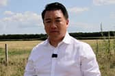 Alan Mak MP at the Southleigh site