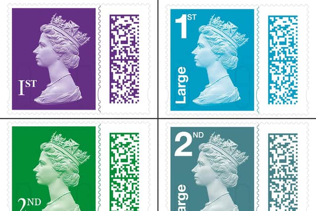 Royal Mail rolled out the new postage stamps on Tuesday with special digital features as the historic postal operator seeks to revitalise its core letters business in the internet age.