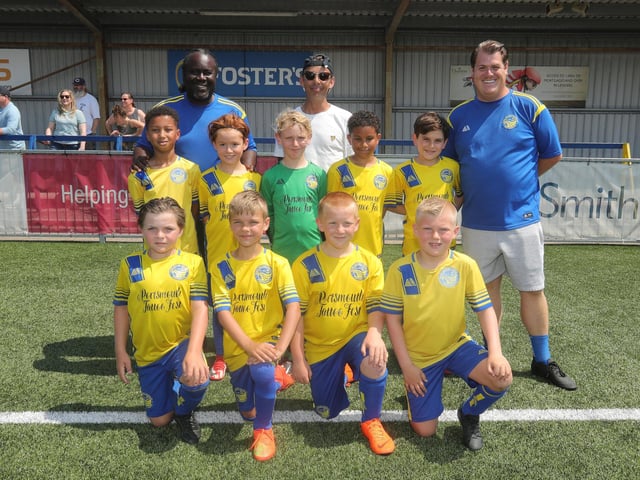 Meon Milton Hislop Under-8s. Picture by Dave Haines