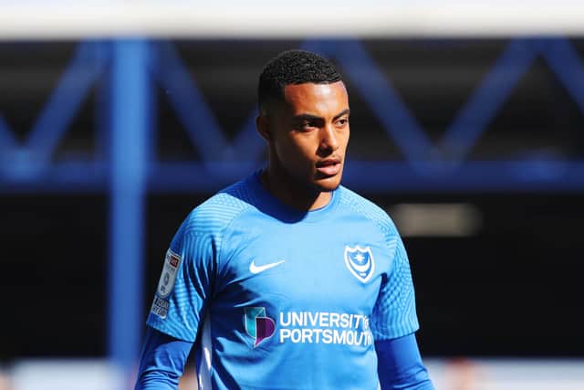 Miguel Azeez's Pompey debut lasted 59 minutes as he was replaced by Louis Thompson in the 2-1 defeat against Cambridge United