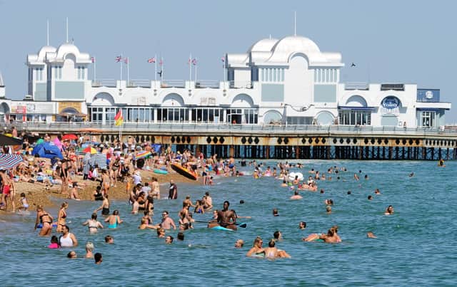 It will be very warm in Portsmouth today. Picture: Sarah Standing (250620-5015)